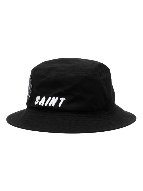 【国産得価】SAINT MXXXXXX BUCKET HAT SAINT / WHITE 帽子