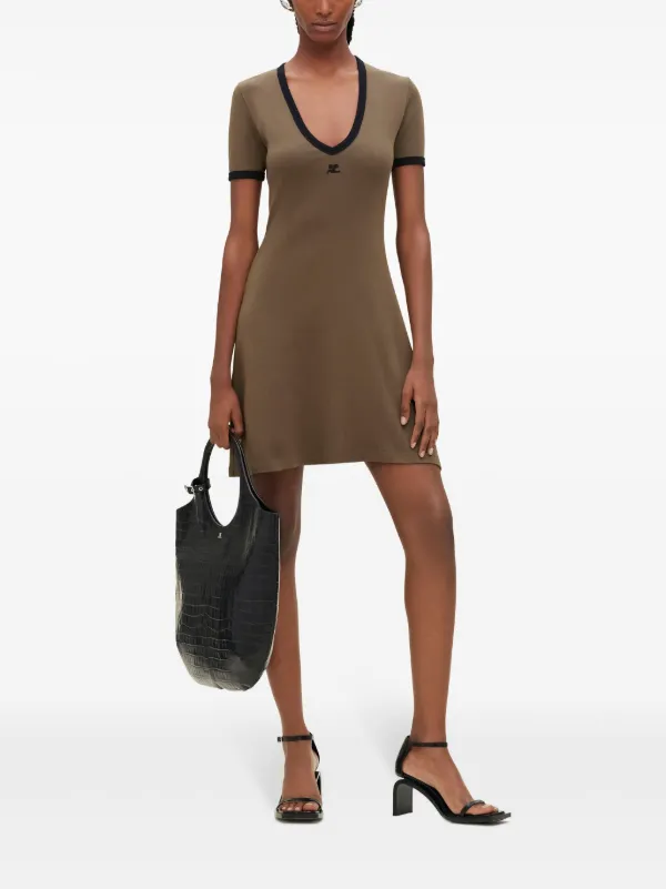 Courreges 4枚セット SLEEVELESS TWILL A-LINE DRESS - courrèges (クレージュ)