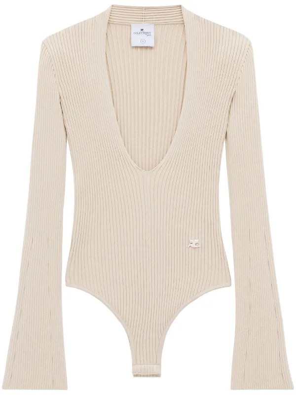 インナー・ルームウェアその他 COURREGES LINGERIE STRAP RIB KNIT PULLOVER 22323118_53125930_600.jpg