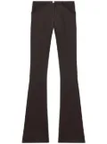 Courrèges Relax bootcut trousers - Brown