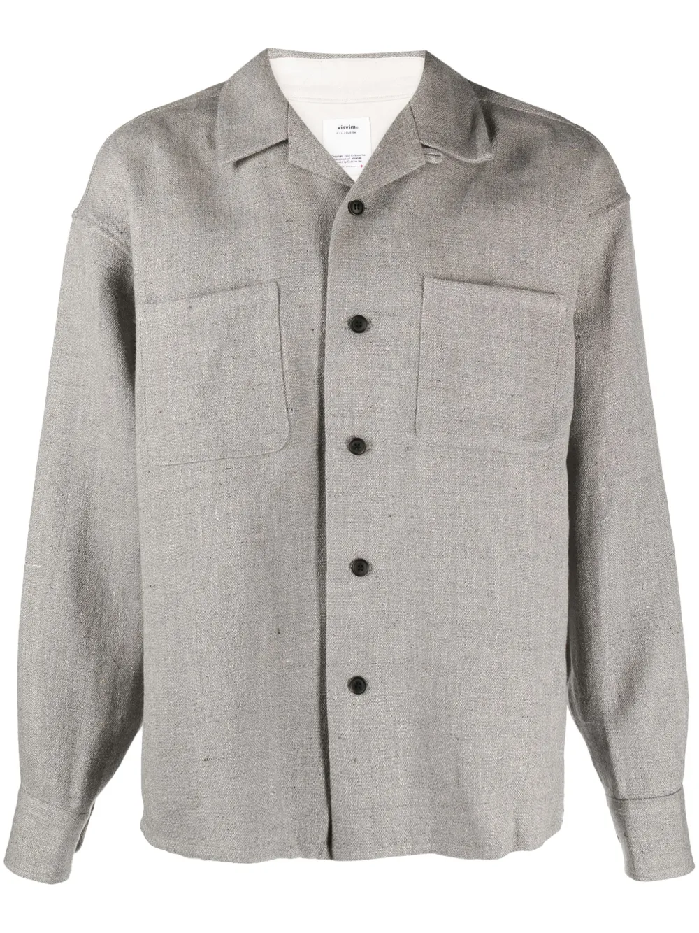 Visvim Godfrey Knit Longsleeve In Grey