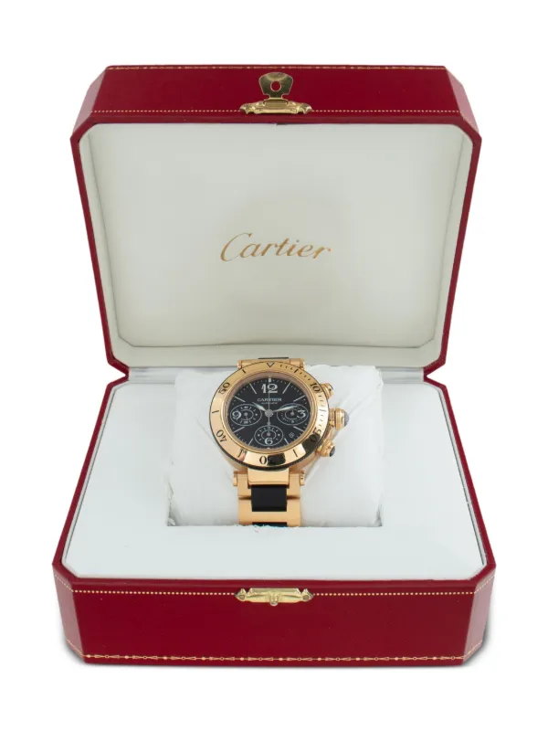 Cartier プレオウンド パシャ シータイマー クロノグラフ 42mm