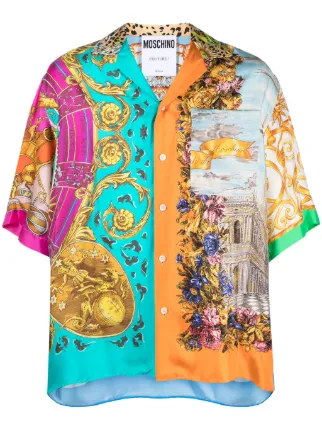 Tシャツ・カットソー Moschino SS25 Moschino Silk Shirt (251E0232 0561 1555) 22323190_52214949_322.jpg