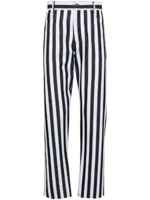 Moschino 2025 striped pants