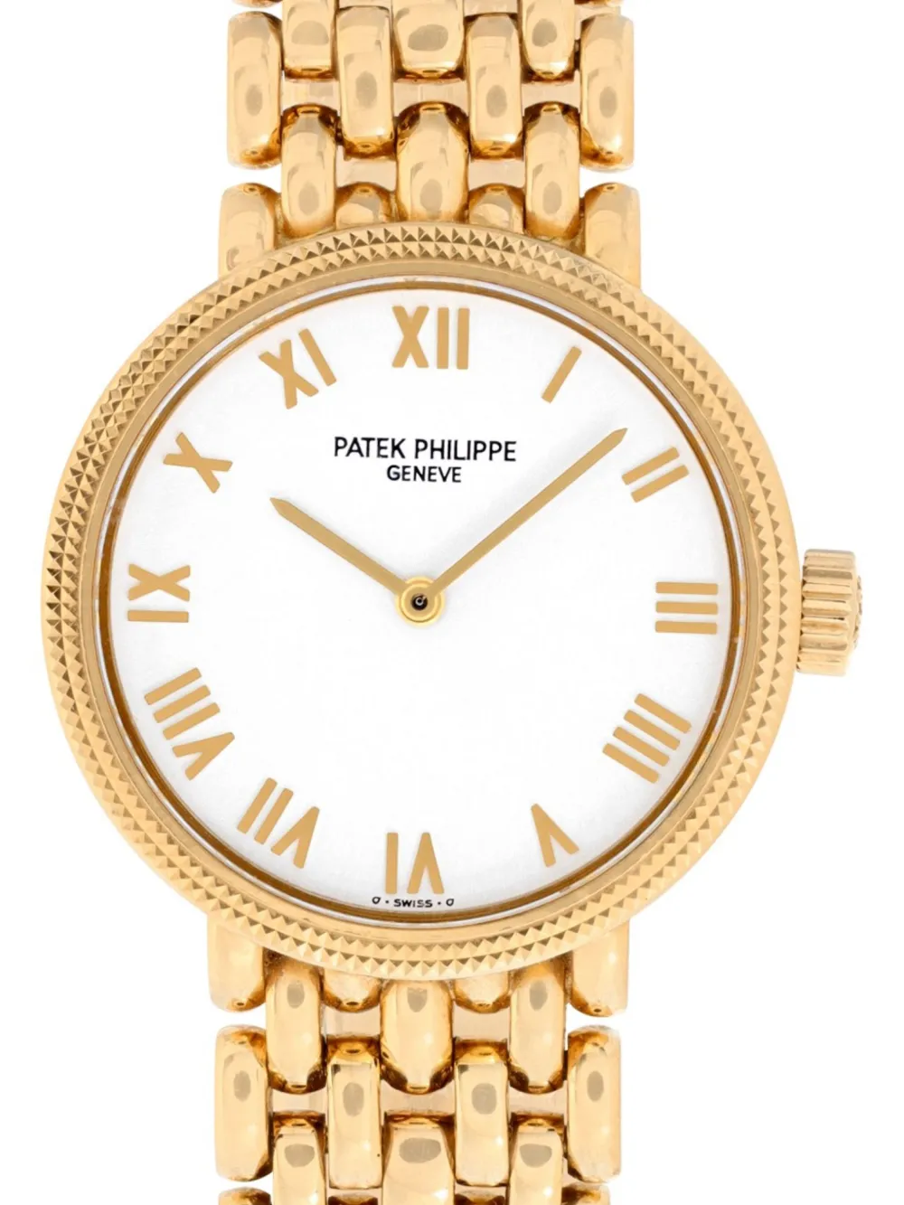 Pre-owned Patek Philippe  Calatrava 25mm In White