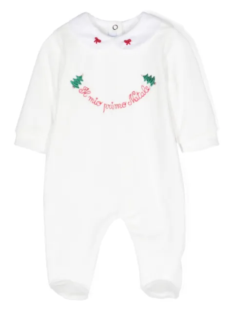 Siola Il Mio Primo Natale long-sleeved babygrow