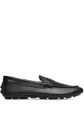 Bally Kerbs Driver in Grained Leather wide foot morphology - Black