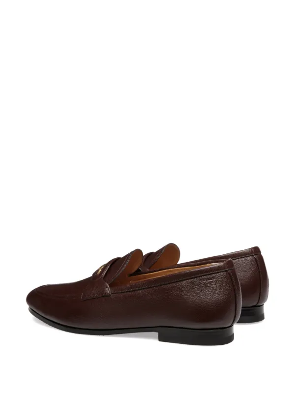 Bally Plume Leather Loafers Brown FARFETCH ZA