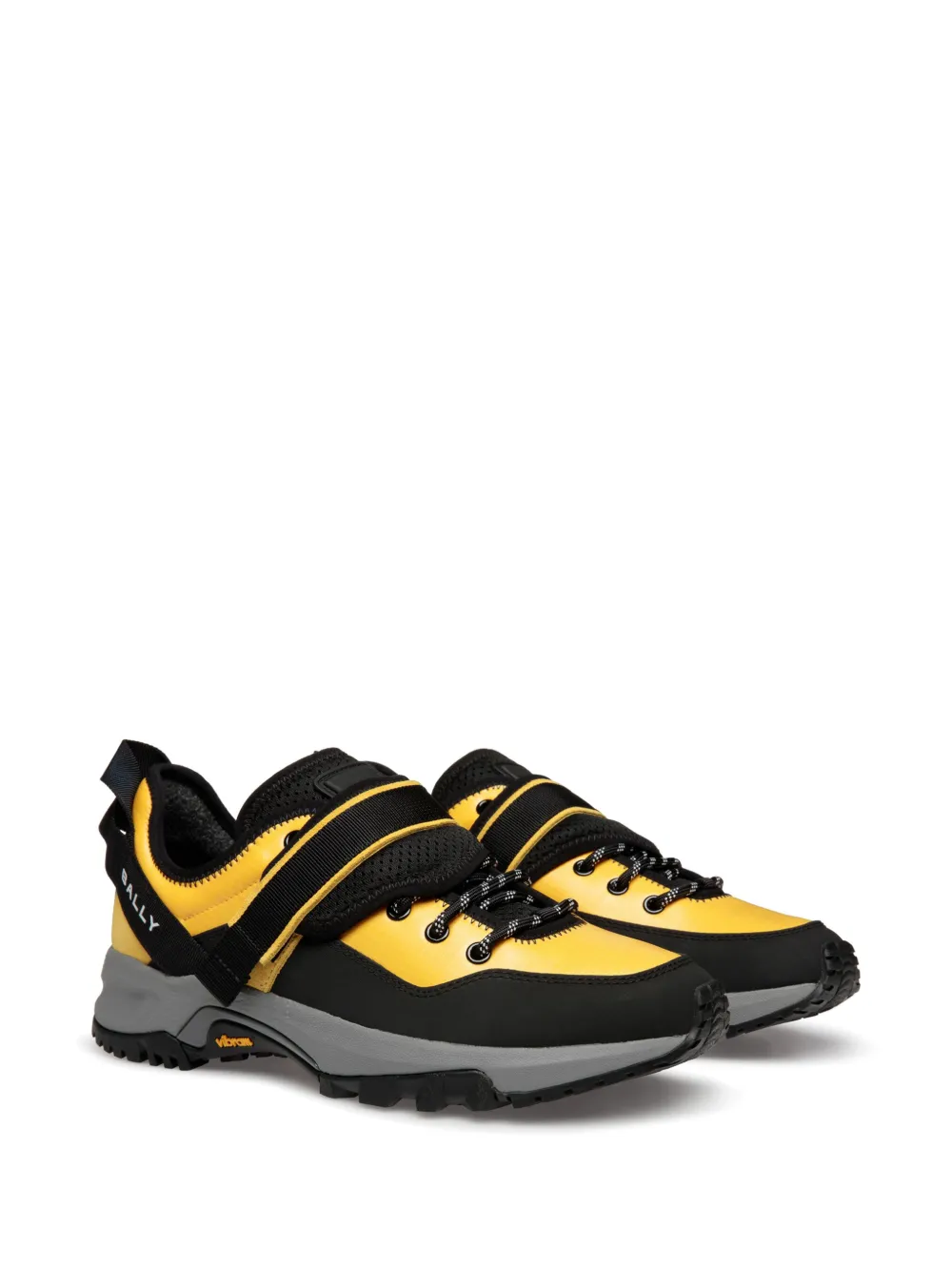 Bally colour-block low-top sneakers - Geel