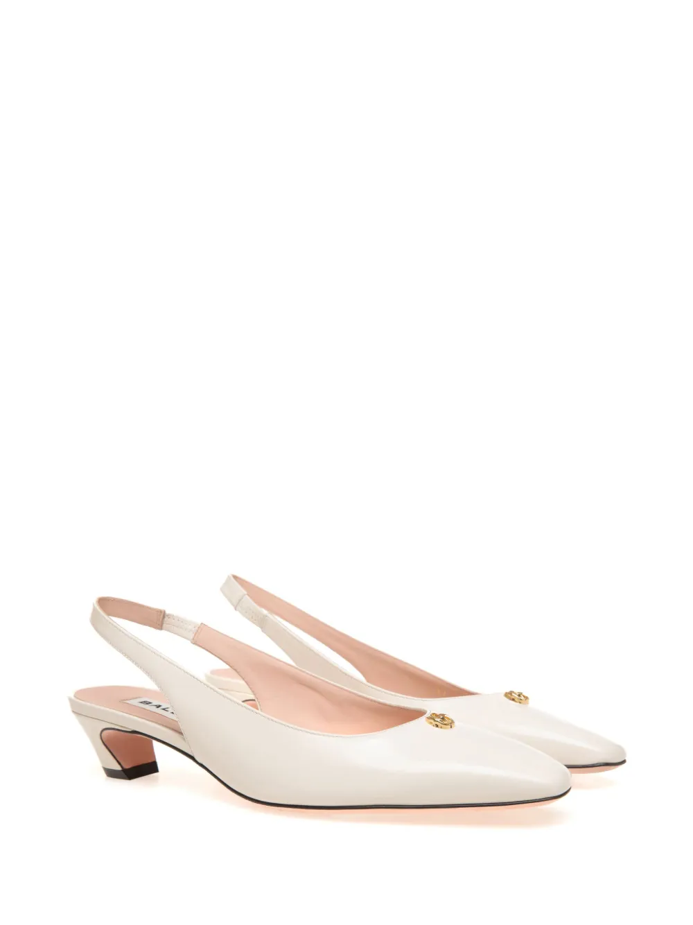 Bally Emblem-plaque slingback leather pumps | Heeled Pumps | Image 2
