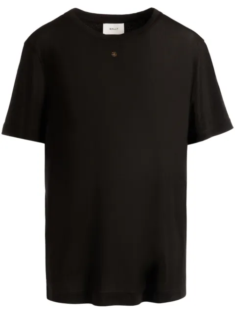 Bally playera con aplique Emblem