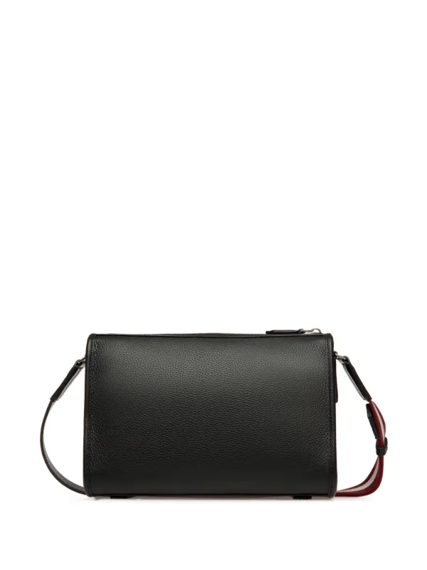 Bally leather messenger bag hot sale