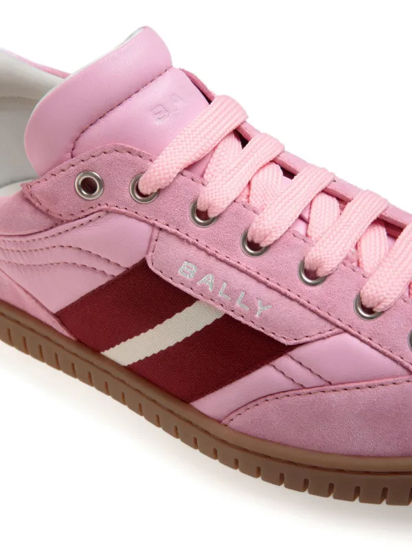 Pink quilted sneakers sales