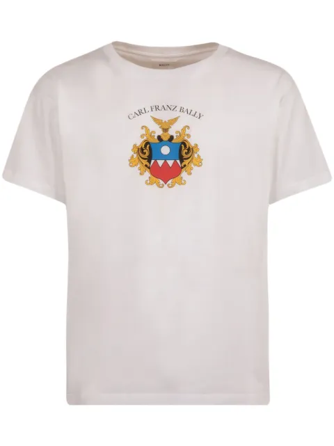 Bally emblem-print organic cotton T-shirt