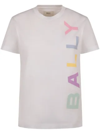 BALLY｜SHORT-SLEEVED ROUND NECK T-SHIRTS (MJE05CCO018-U5 BALLY: T-shirt men - Blue | Bally t-shirt MJE05CCO018 online