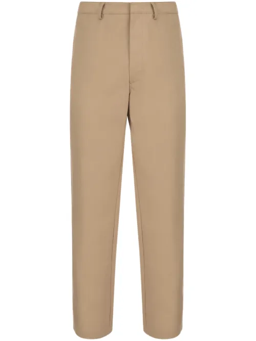 Pantalon en coton à coupe droite - Bally - Modalova