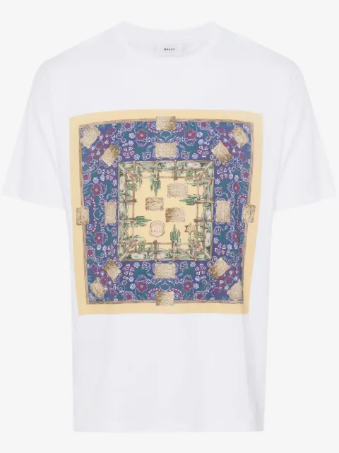 Bally T-shirt med grafisk tryk