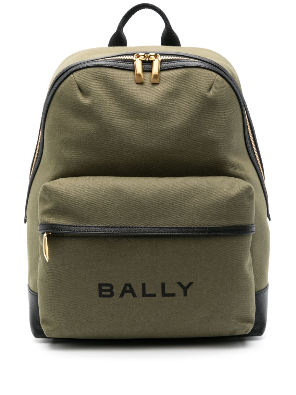 Bally Bar canvas backpack - Verde