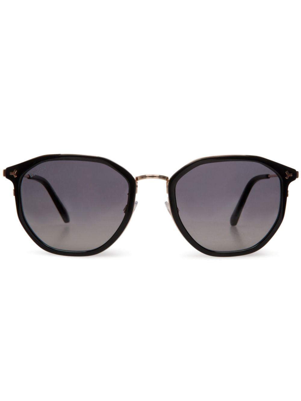 Bally Languard zonnebril met vierkant montuur Zwart