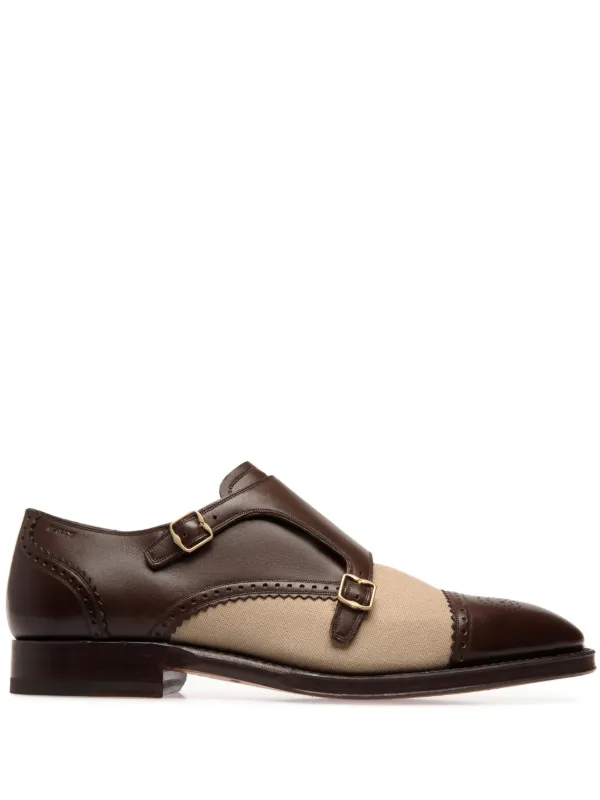 Bally モンクストラップ シューズ | ブラウン | FARFETCH JP