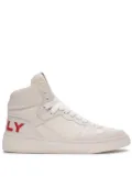 Bally high-top leather sneakers - White