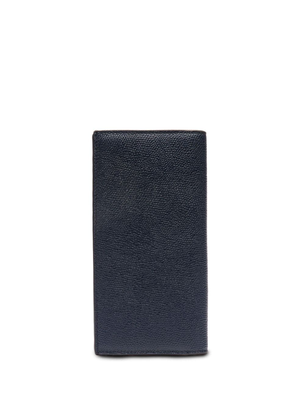 Shop Bally Logo-stamp Leather Wallet In Blue