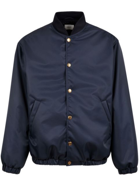 Bally chamarra bomber con cuello mao