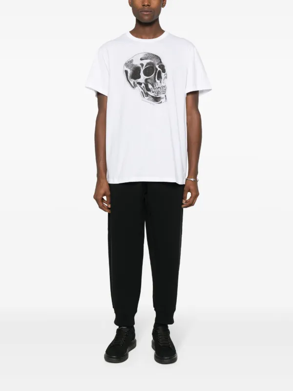 Alexander McQueen skull-print T-shirt | White | FARFETCH