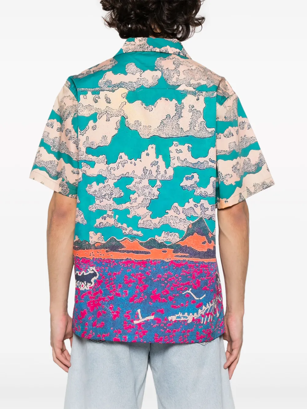 ICECREAM CLOUD WORLD COTTON SHIRT 