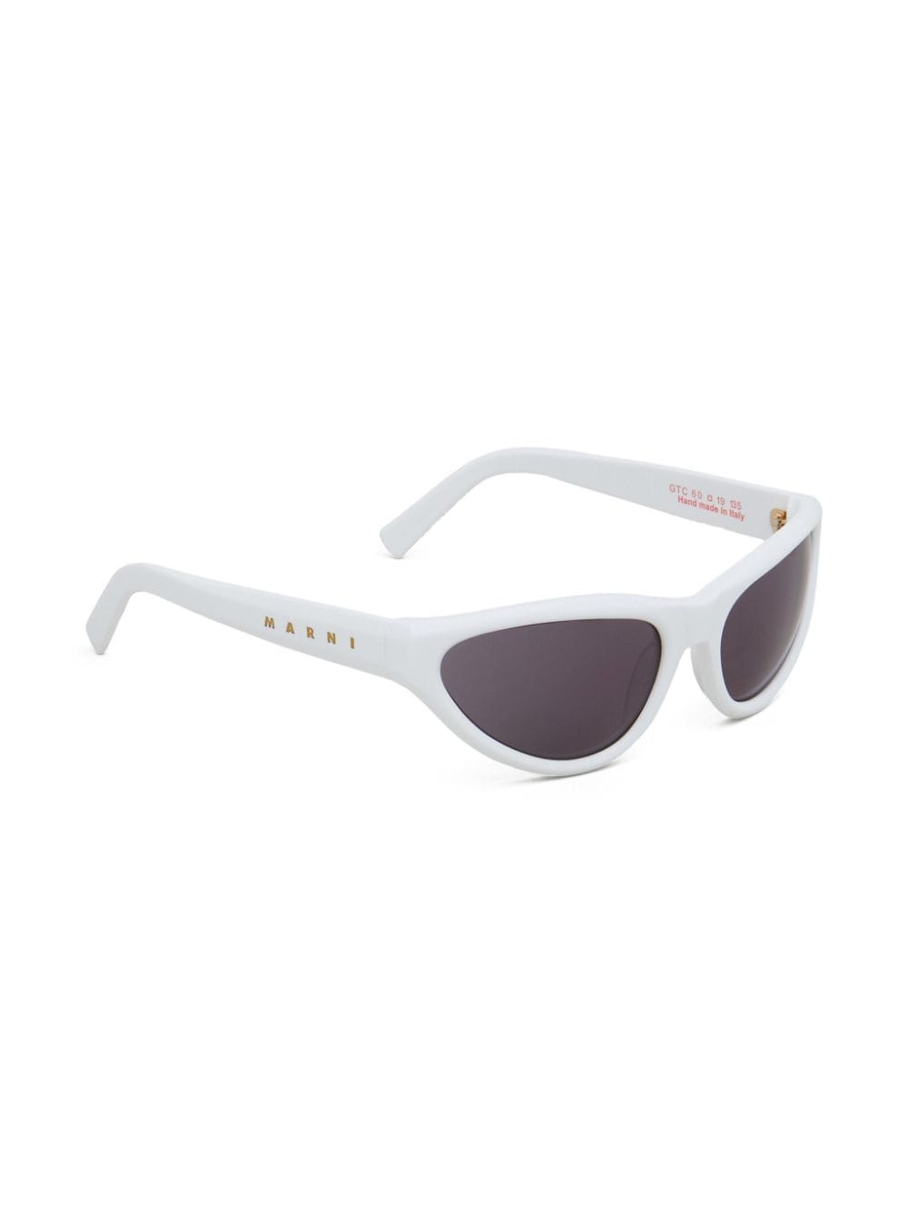 Shop Marni Eyewear Mavericks Cat-eye Frame Sunglasses In Weiss