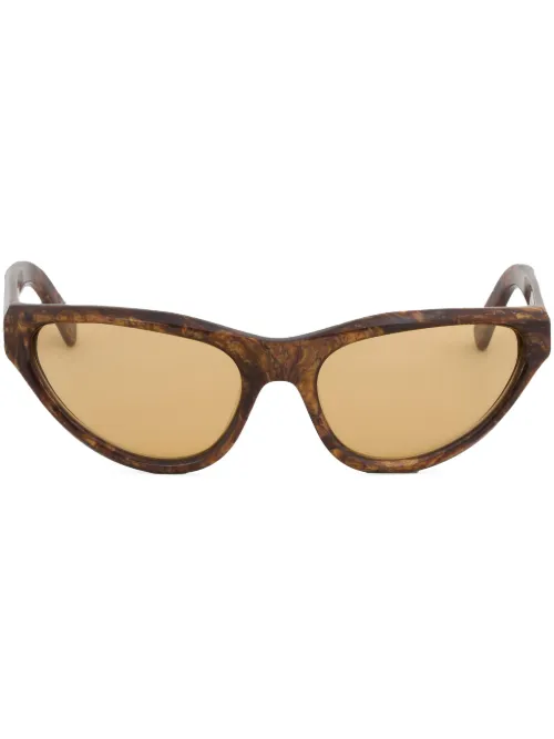 Lunettes de soleil Maverick à monture papillon - Marni - Modalova
