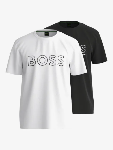 BOSS Kit 2 camisetas decote careca