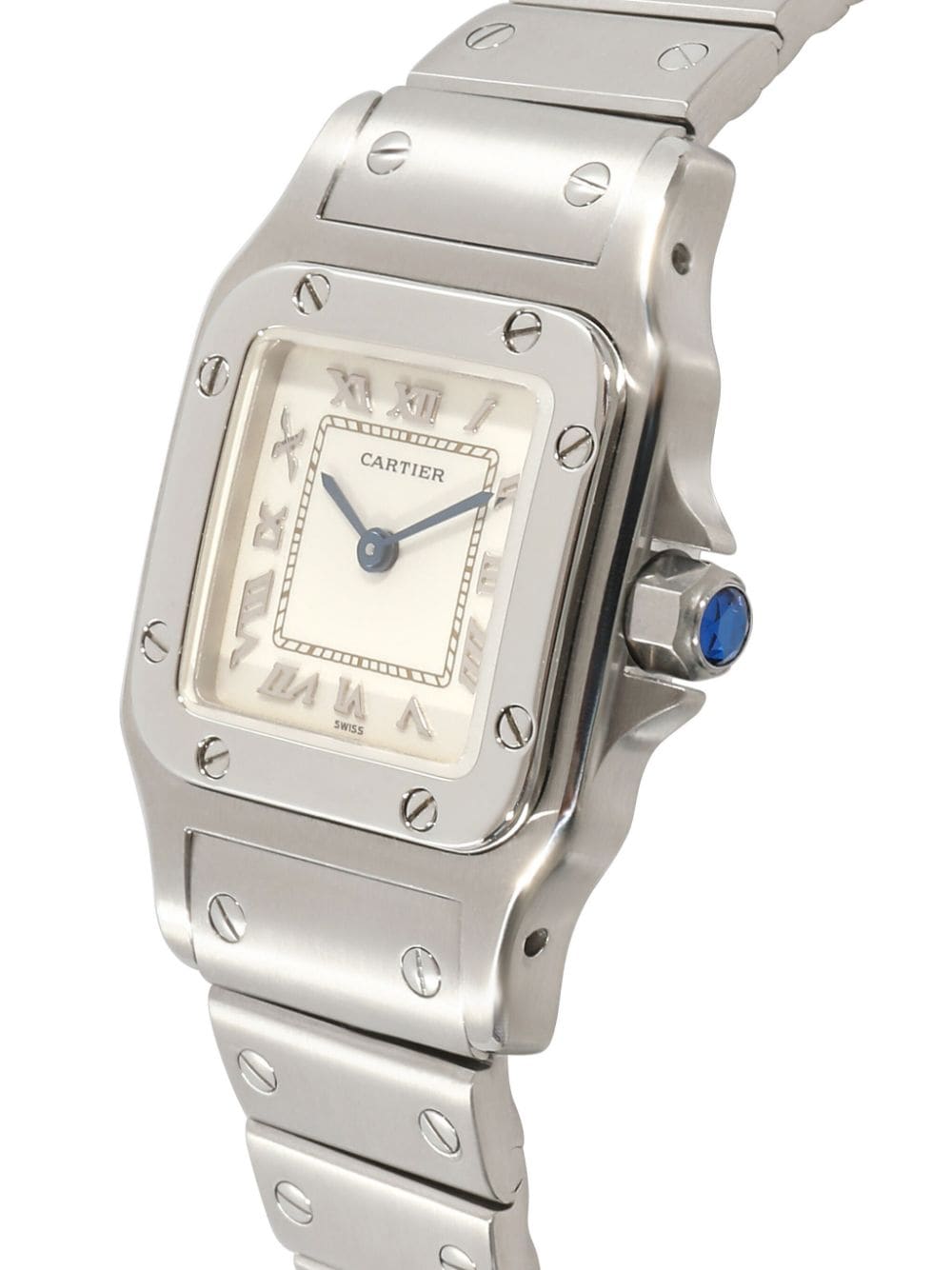 Cartier 1990-1999 pre-owned Santos 24mm - Wit
