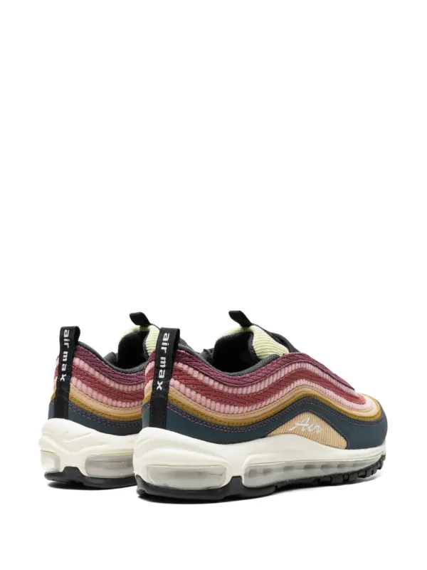 Nike Air Max 97 WMNS Multi Color Corduroy Sneakers Pink FARFETCH AO