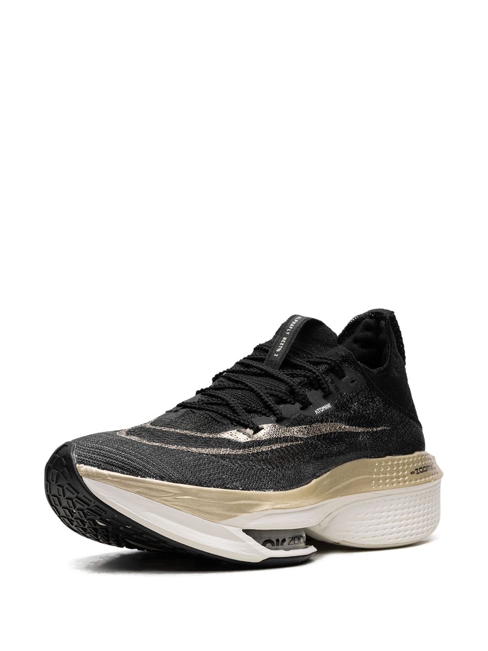 Shop Nike Zoom Alphafly Next% 2 "black Gold" Sneakers