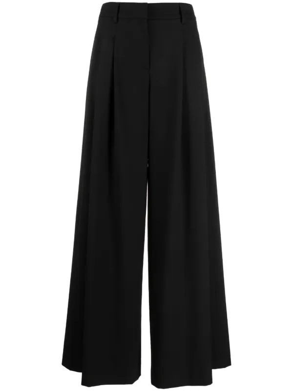 High rise palazzo pants hotsell