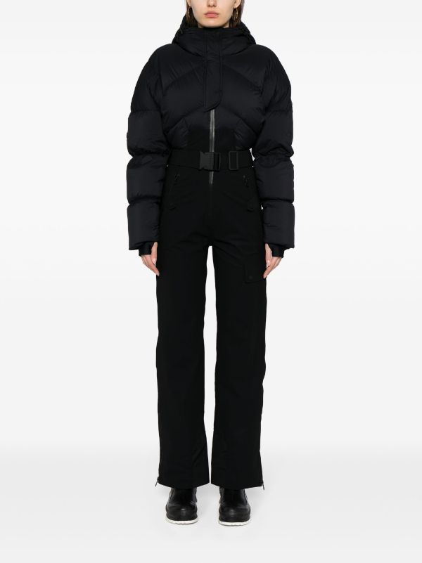 Down clearance ski suit