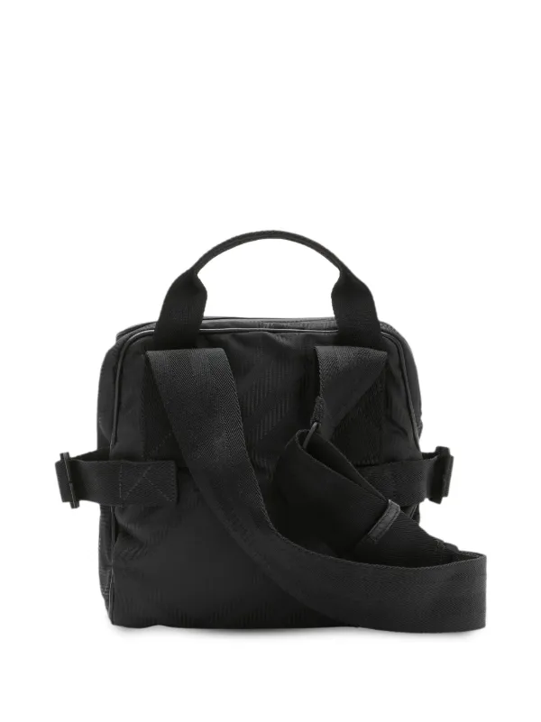 BURBERRYLONDON　メッセンジャーバッグ　ノバチェック　ブラック Burberry チェック メッセンジャーバッグ | ブラック | FARFETCH JP