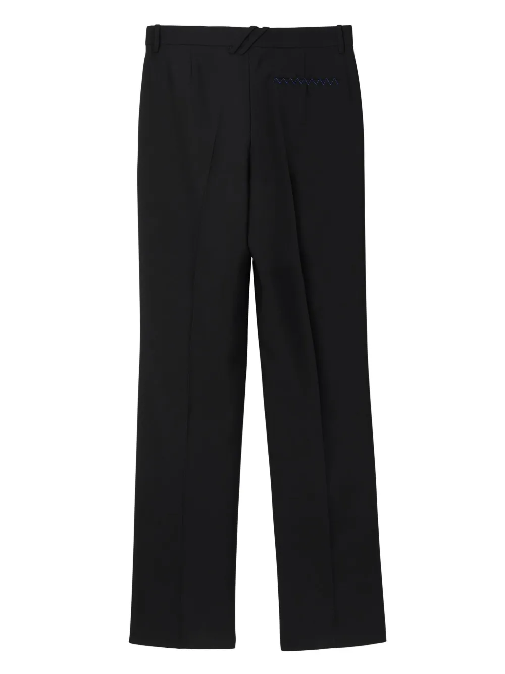 Burberry straight-leg Wool Tailored Trousers | Black