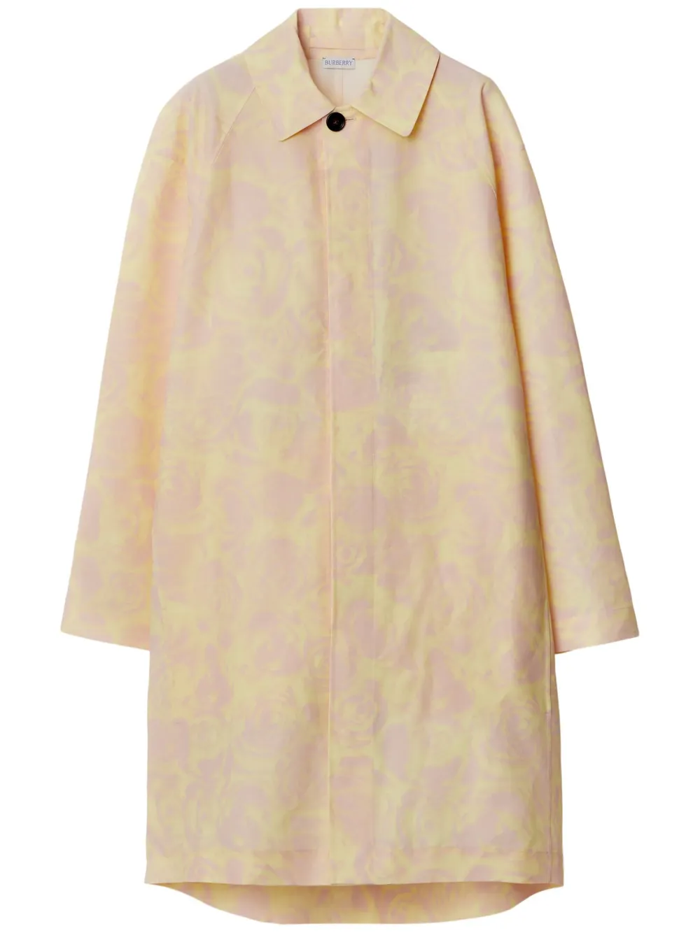 Burberry abrigo de tafetán con rosas estampadas | neutro | Image 1