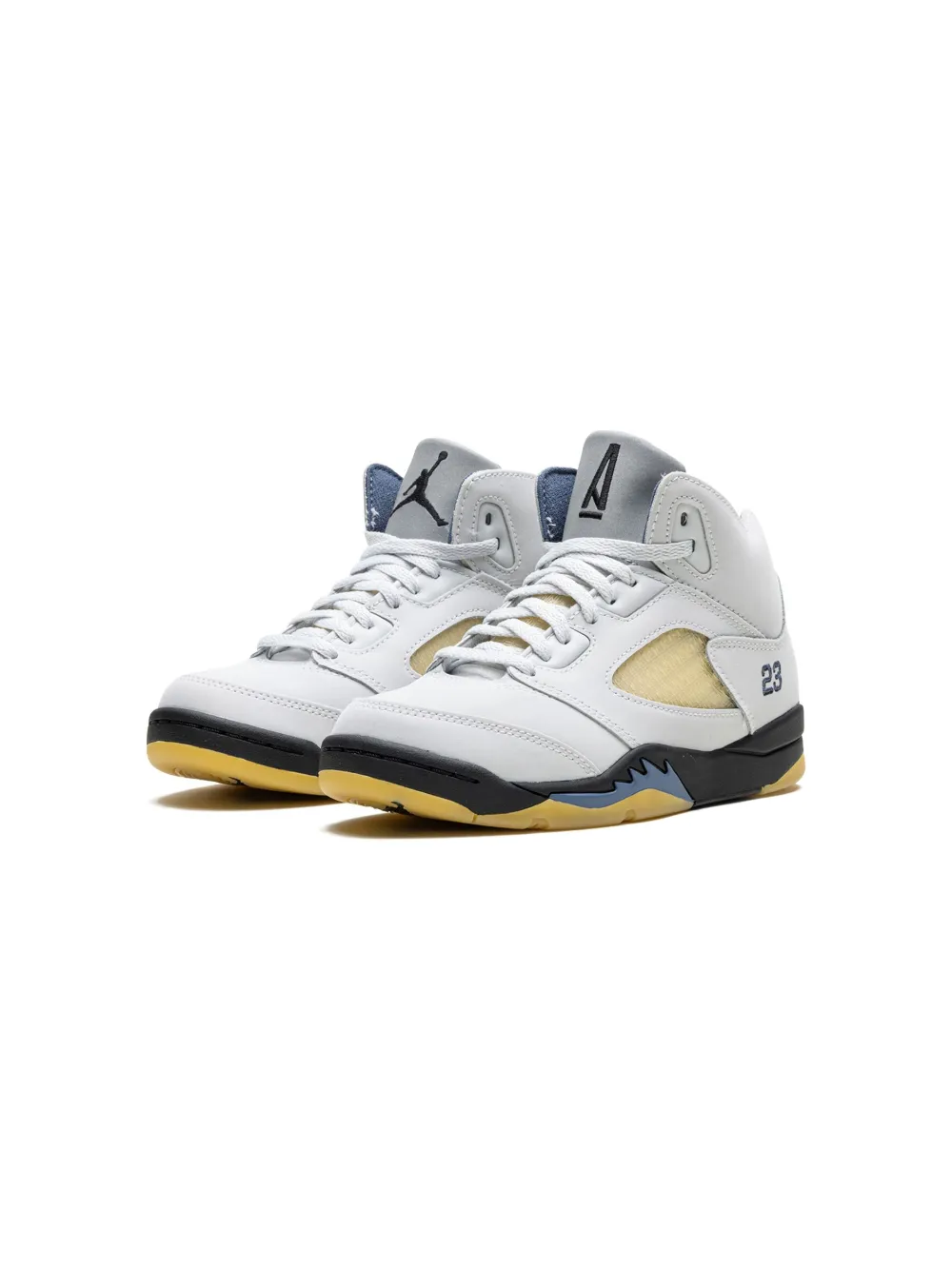 Jordan X A Ma Maniére Air 5 "dawn" Sneakers In White