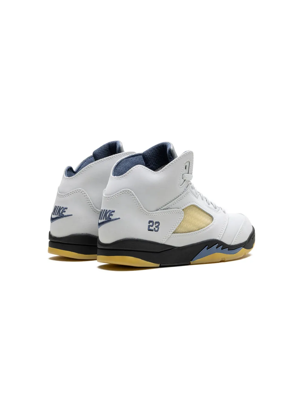 Jordan X A Ma Maniére Air 5 "dawn" Sneakers In White