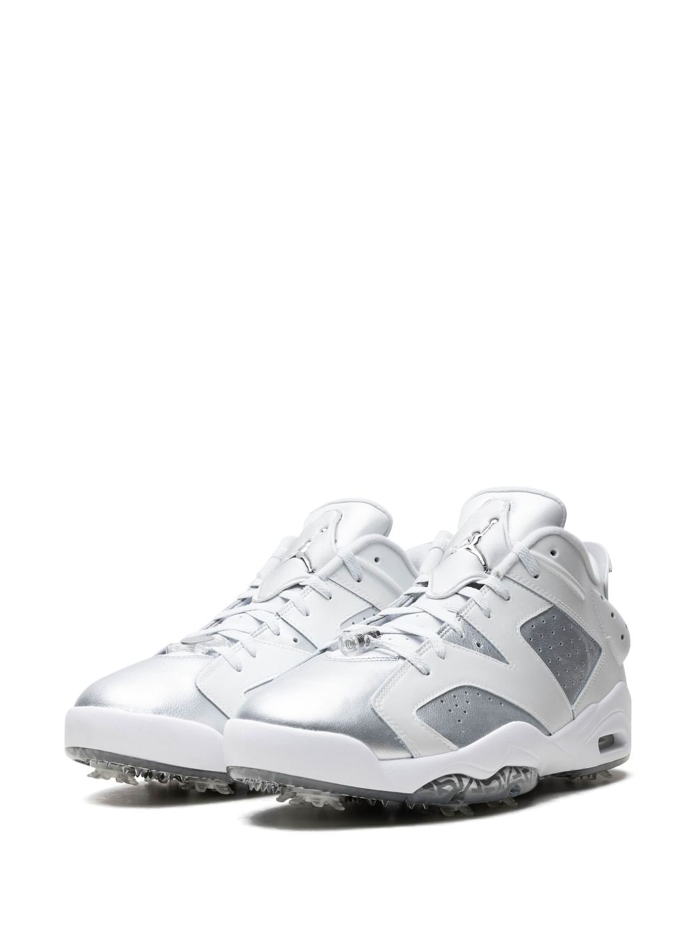 Shop Jordan Air  6 Low "gift Giving" Golf Shoes In Silver