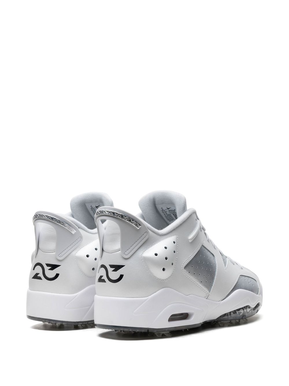 Shop Jordan Air  6 Low "gift Giving" Golf Shoes In Silver