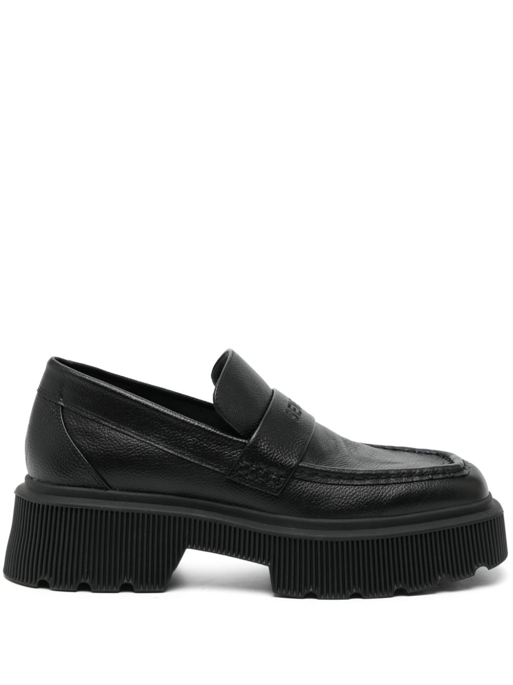 Senso Jordyn I Leather Loafers In Black