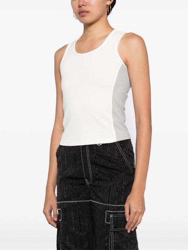 CHANEL Pre-Owned 2001 Sports Line Tank Top - Farfetch