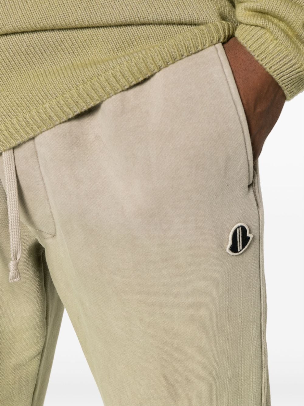 Shop Moncler Genius Berlin Ombré Track Pants In Green