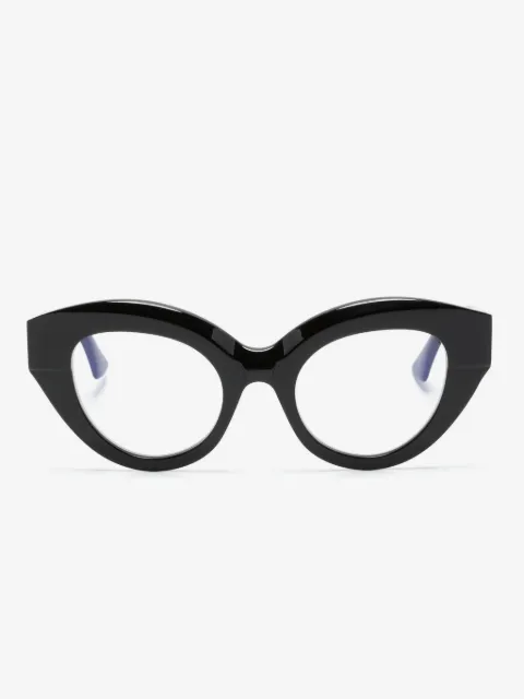 Kuboraum K35 cat eye-frame glasses
