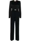 Gucci square G belt jumpsuit - Black
