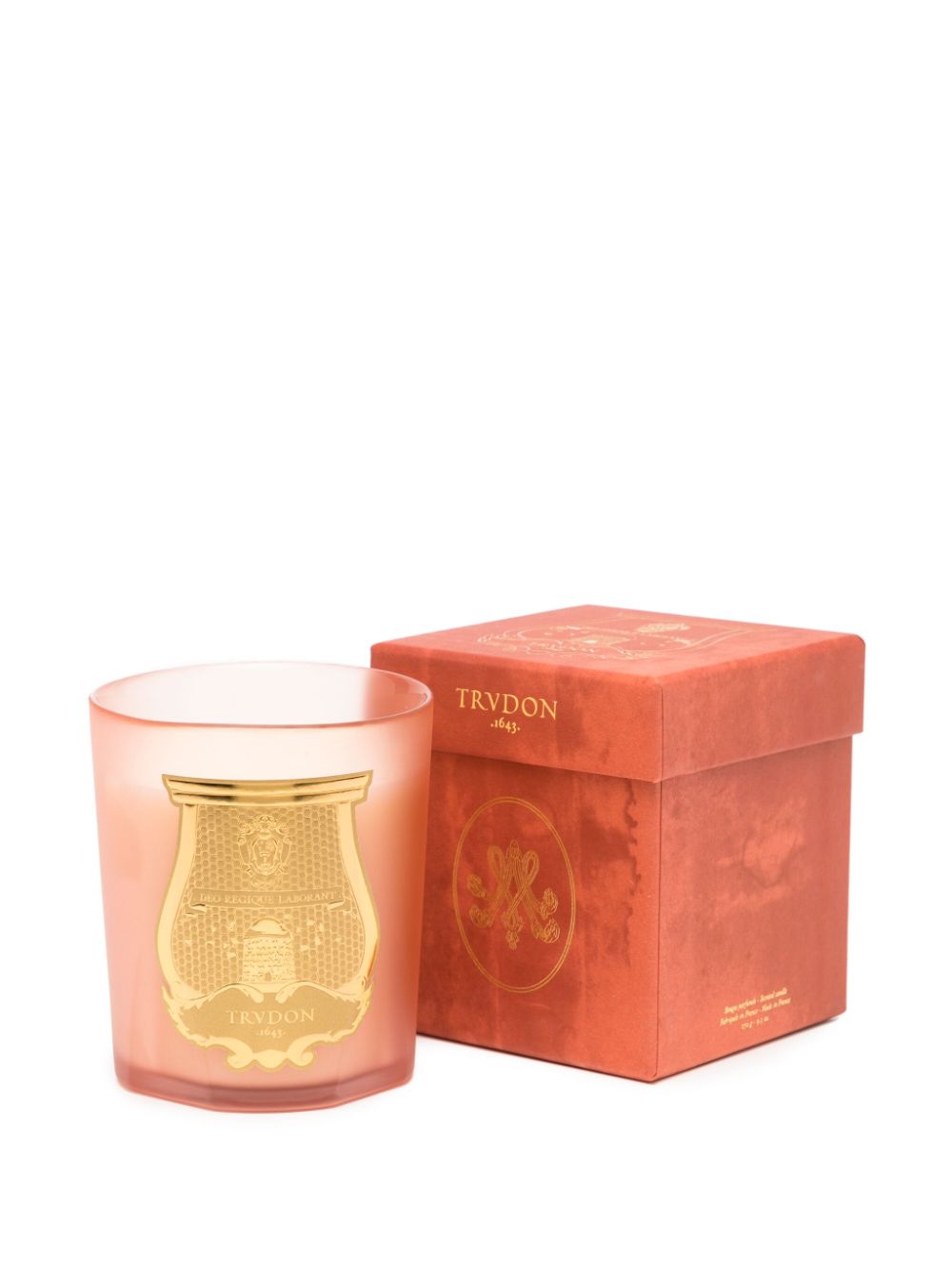 TRUDON Tuileries scented candle 270g - Roze